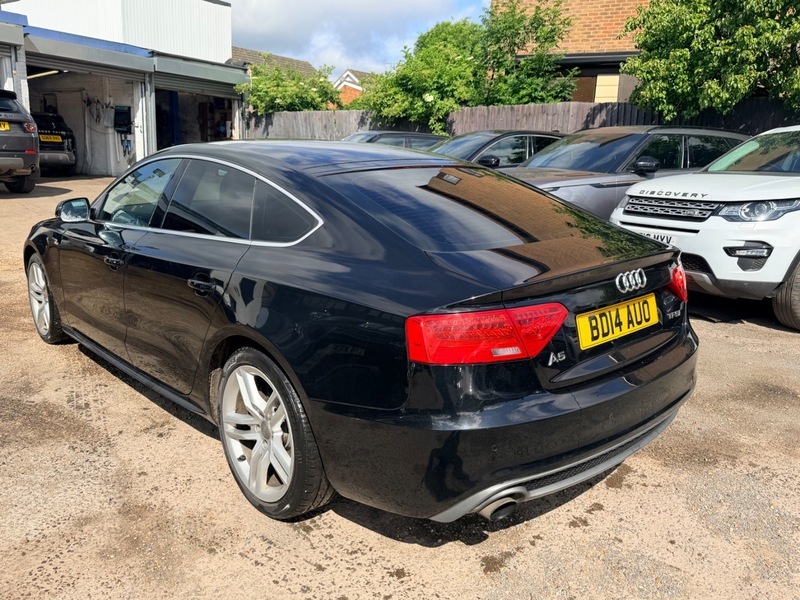 Audi A5 Convertible 2.0 Tdi S Line Special Edition Euro 5 Black #10