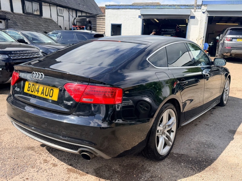 Audi A5 Sportback Tfsi S Line Black #6
