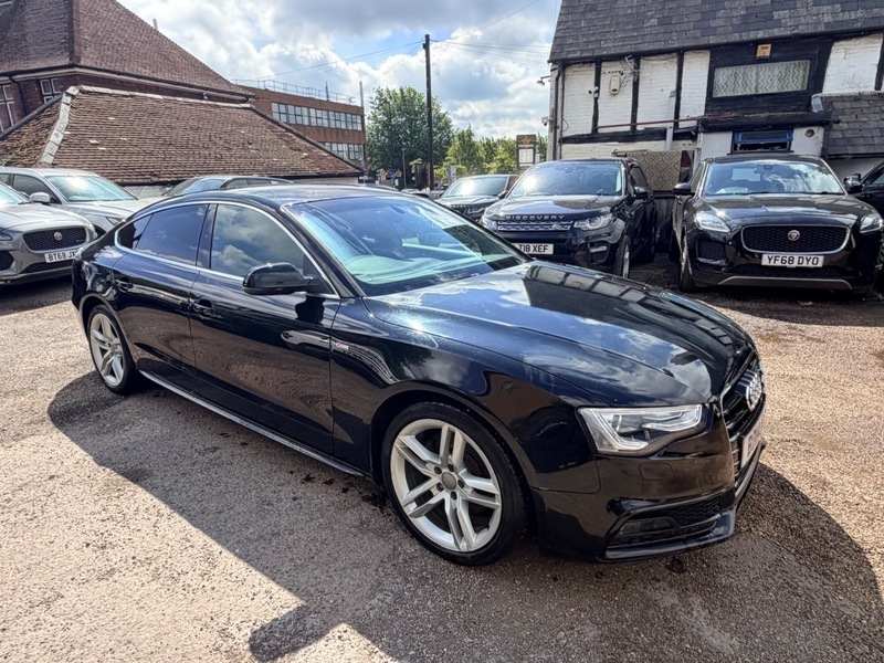 Audi A5 Sportback Tfsi S Line Black #5