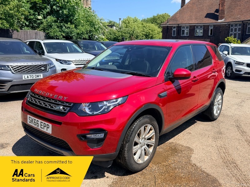 Land Rover Discovery Sport Td4 Se Tech Red