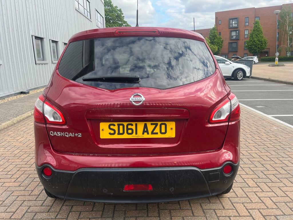 Nissan Qashqai+2 1.6 Acenta 2Wd Euro 5 Ss Red #5