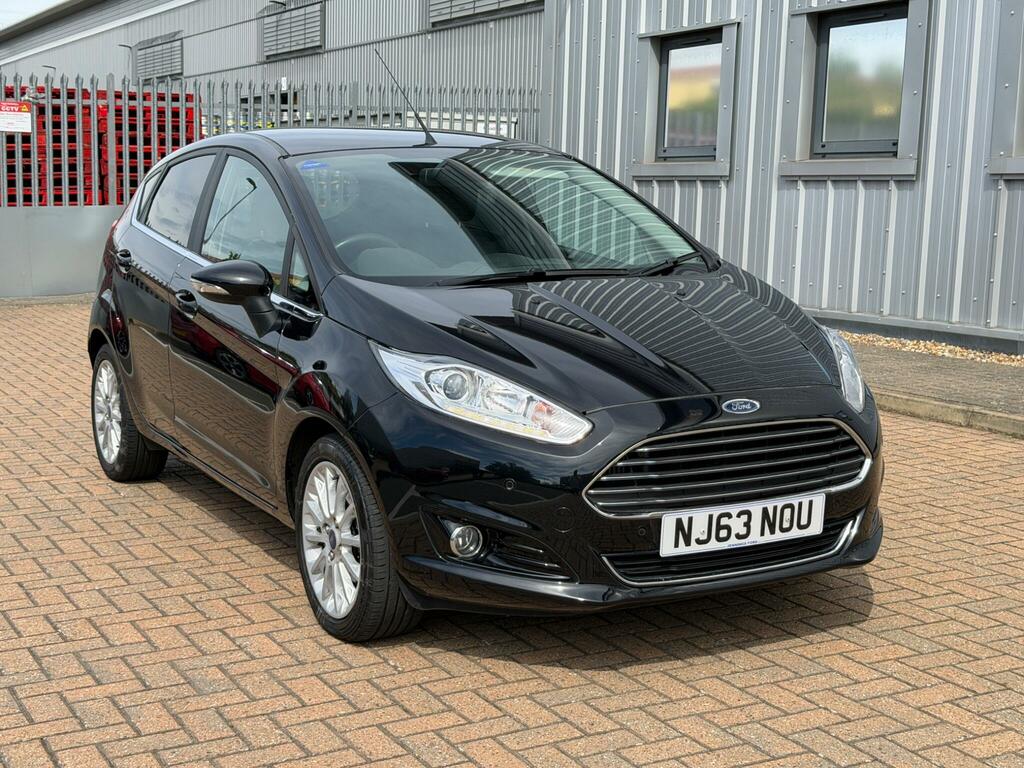 Ford Fiesta 1.0T Ecoboost Titanium X Euro 5 Ss NJ63NOU Black #6