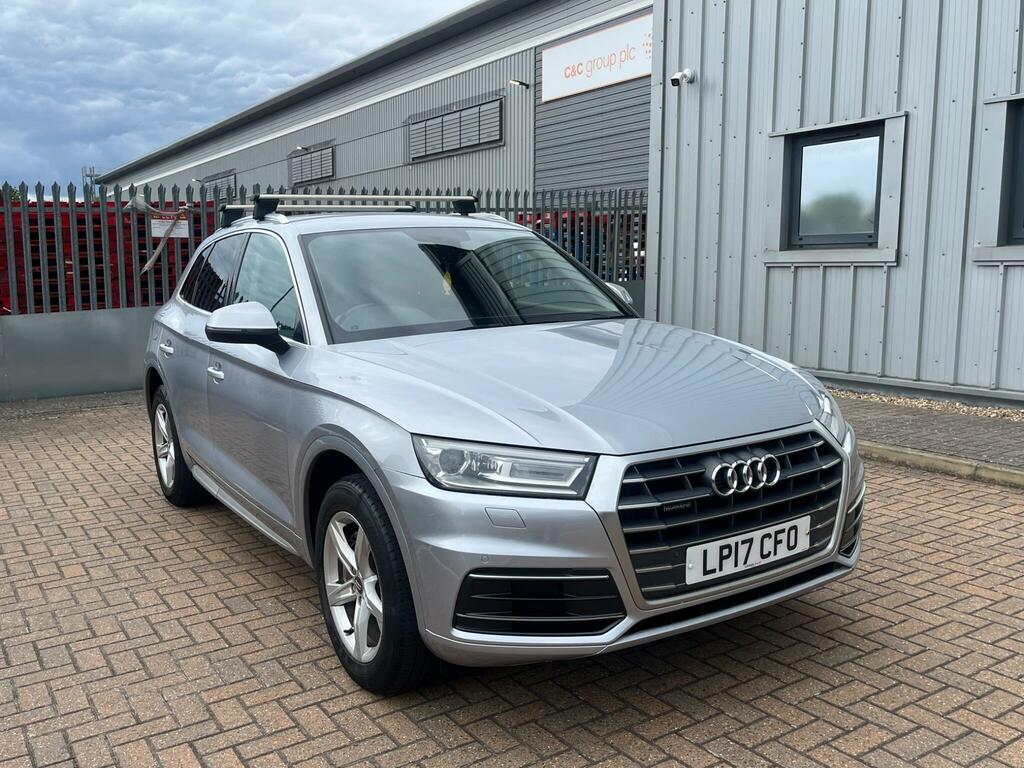 Audi Q5 2.0 Tdi Sport S Tronic Quattro Euro 6 Ss LP17CFO Silver #2