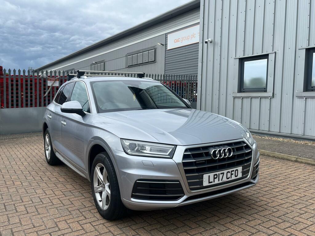 Audi Q5 2.0 Tdi Sport S Tronic Quattro Euro 6 Ss LP17CFO Silver