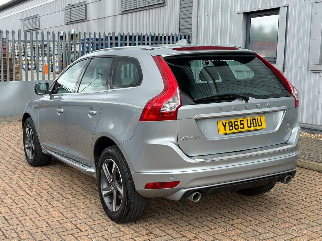 Volvo XC60 2.4 D5 R-design Lux Nav Awd Euro 6 Ss YB65UDU Silver #4