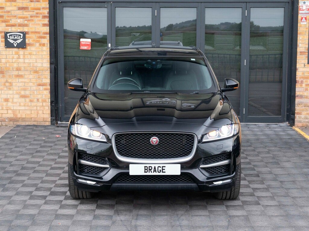 Jaguar F-Pace 2.0 D180 R-sport Awd Euro 6 Ss SV19WYJ Black #3