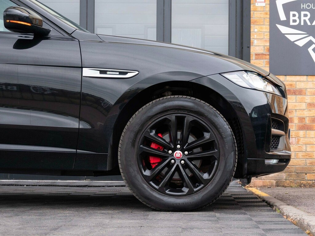 Jaguar F-Pace 2.0 D180 R-sport Awd Euro 6 Ss SV19WYJ Black #6