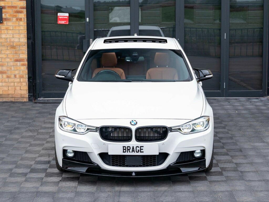 BMW 3 Series 2.0 7.6Kwh M Sport Euro 6 Ss AO17ZFS White #3