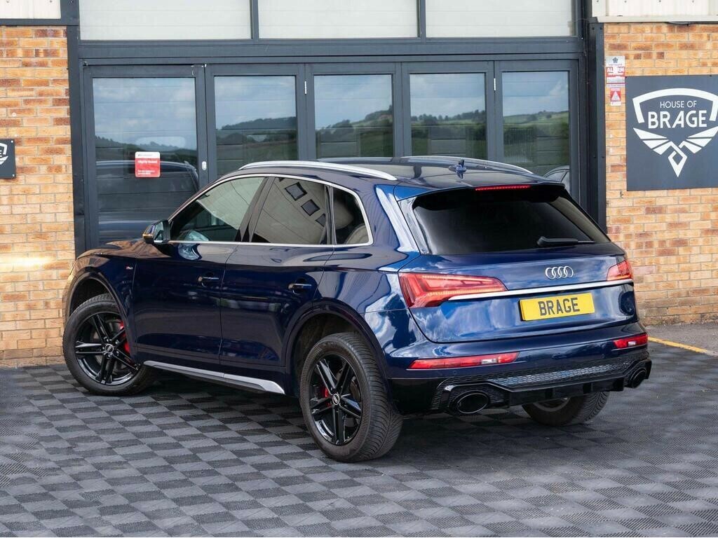 Audi Q5 2.0 Tfsi 45 S Line S Tronic Quattro Euro 6 Ss 5 KW70YFA Blue #2