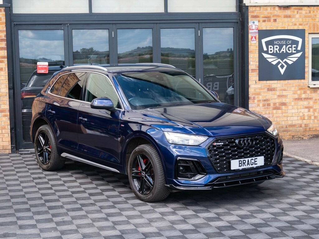Audi Q5 40 Tdi Quattro S Line S Tronic Blue #7