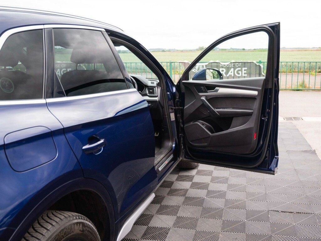 Audi Q5 40 Tdi Quattro S Line S Tronic Blue #8