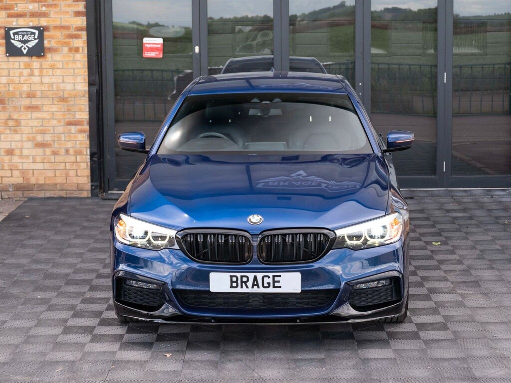 BMW 5 Series 2.0 530E 9.2Kwh M Sport Euro 6 Ss Blue #3