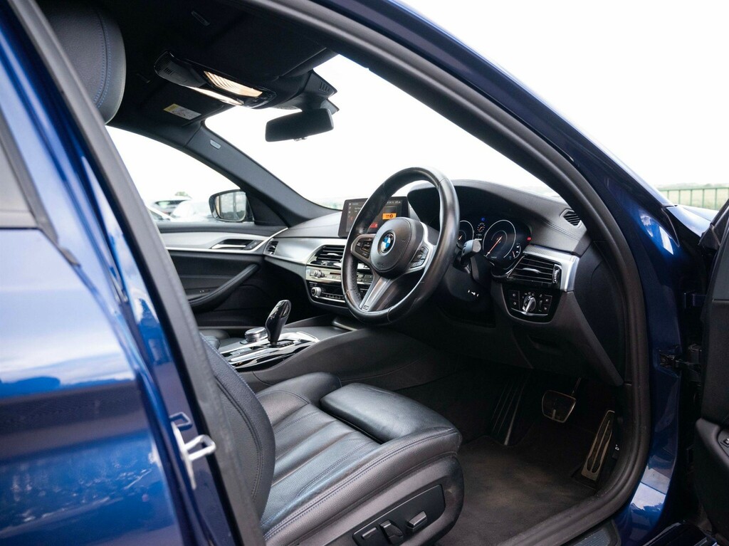 BMW 5 Series 2.0 530E 9.2Kwh M Sport Euro 6 Ss Blue #2