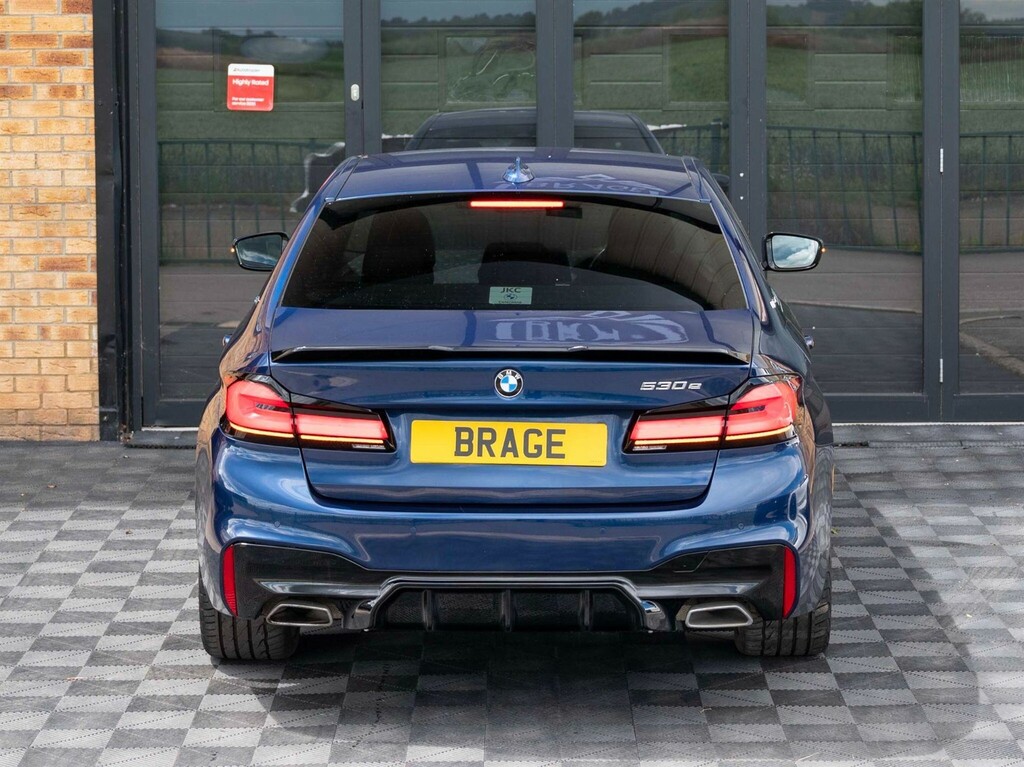 BMW 5 Series 2.0 530E 9.2Kwh M Sport Euro 6 Ss Blue #4