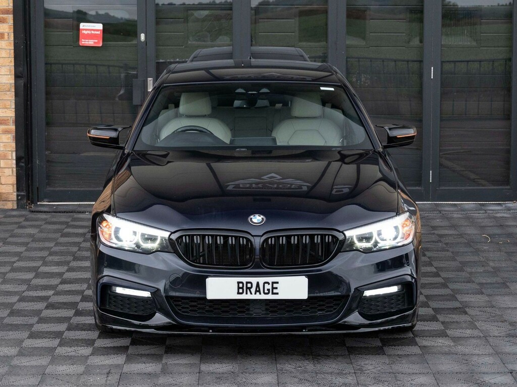 BMW 5 Series 2.0 520D M Sport Euro 6 Ss Black #3