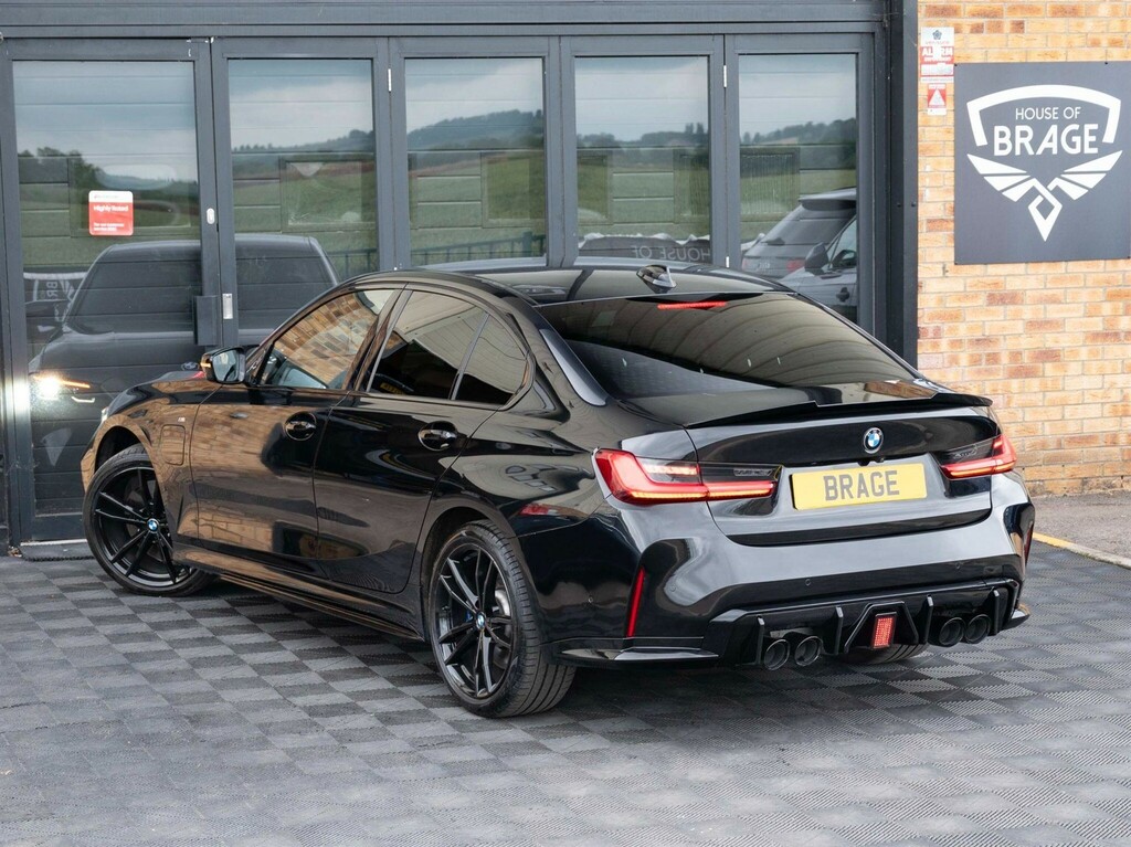 BMW 3 Series 2.0 12Kwh M Sport Euro 6 Ss Black #2