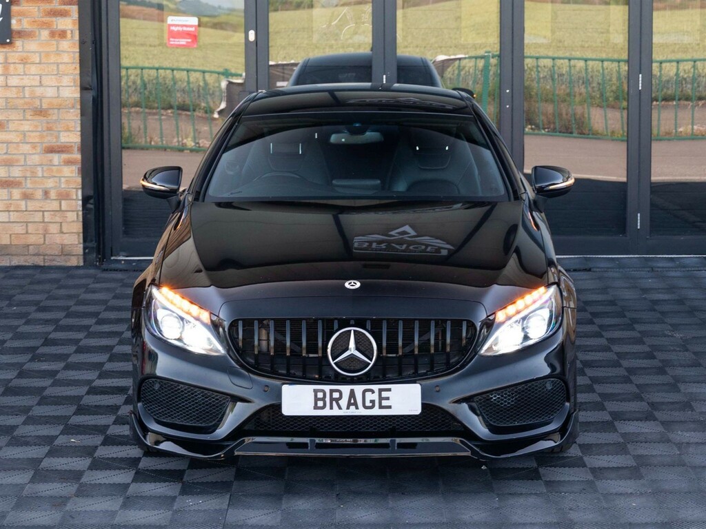 Mercedes-Benz C Class 2.1 D Amg Line G-tronic Euro 6 Ss Black #3