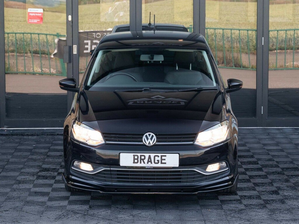Volkswagen Polo 1.2 Tsi Bluemotion Tech Match Euro 6 Ss Black #4