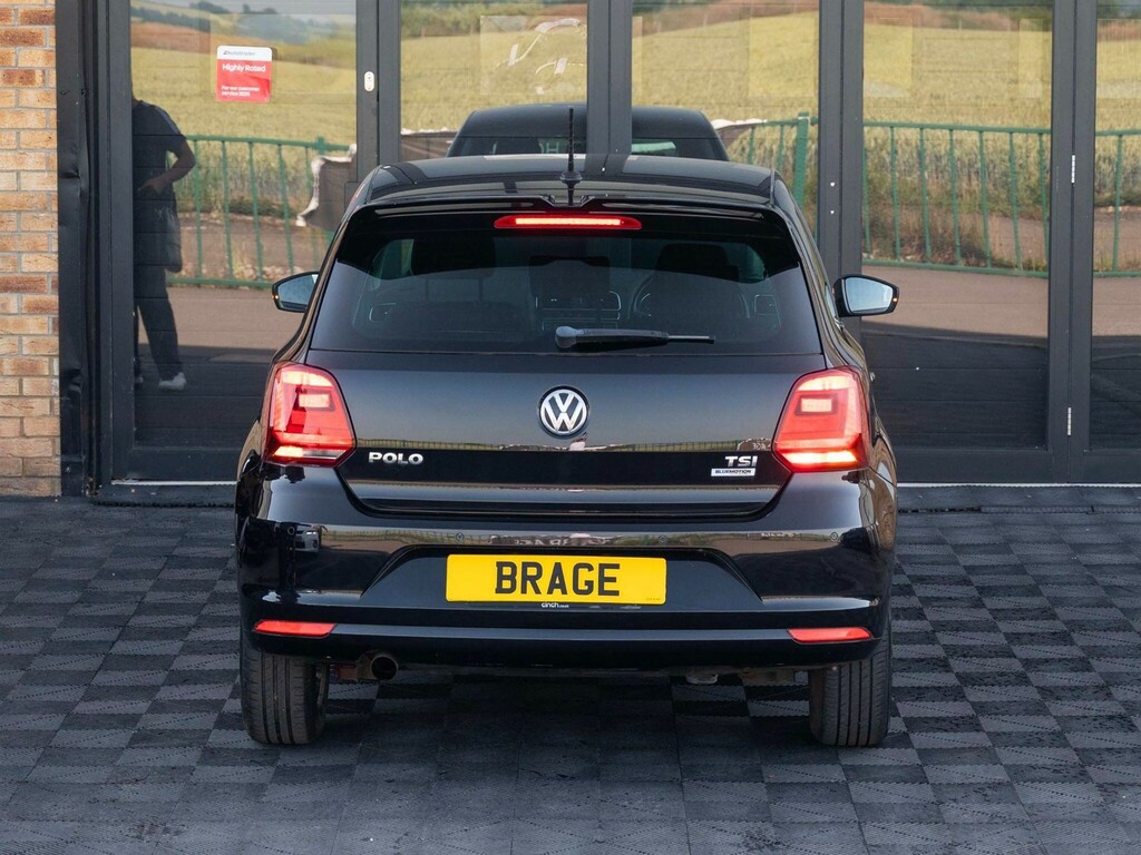 Volkswagen Polo 1.2 Tsi Bluemotion Tech Match Euro 6 Ss Black #5