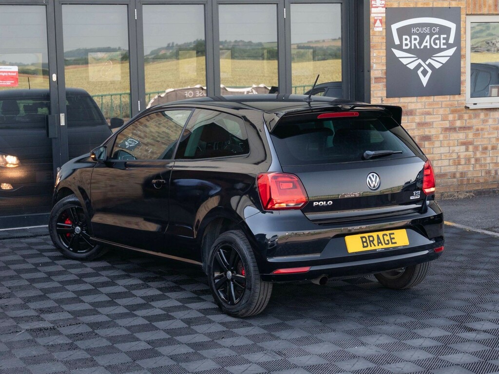 Volkswagen Polo 1.2 Tsi Bluemotion Tech Match Euro 6 Ss Black #2