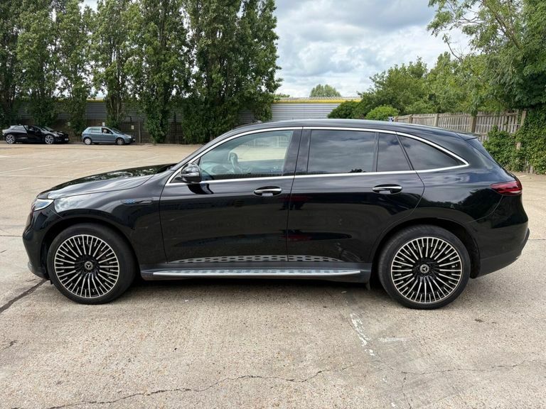 Mercedes-Benz EQC Amg Line White #7