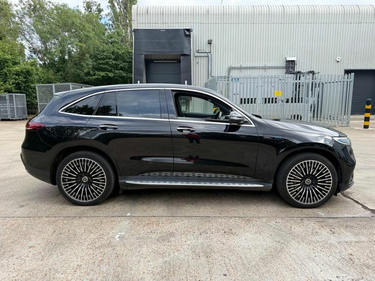 Mercedes-Benz EQC Amg Line White #10