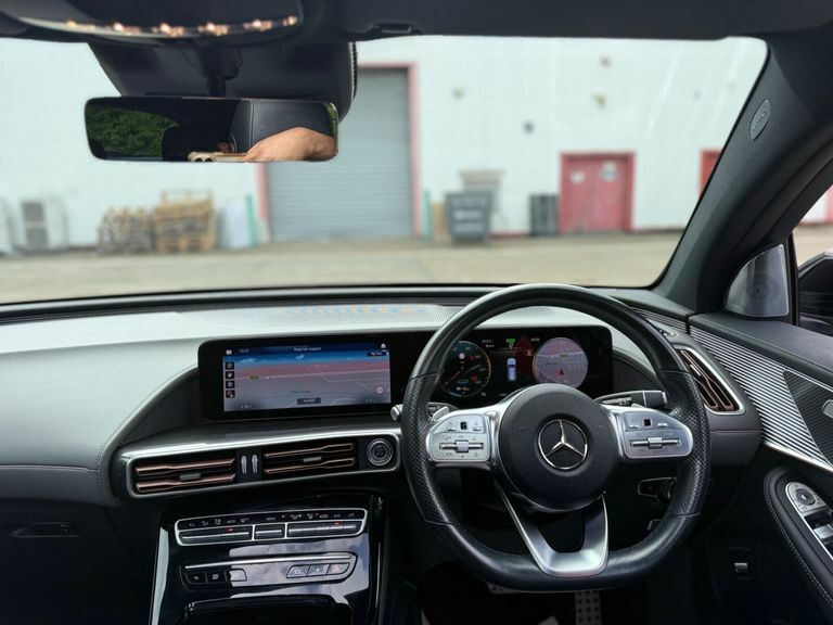 Mercedes-Benz EQC Amg Line White #12