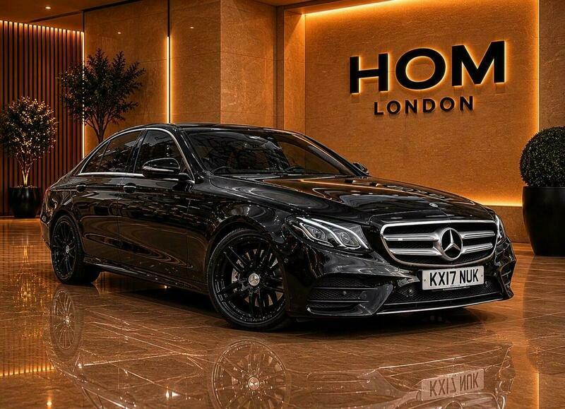 Mercedes-Benz E Class 2.0 E200d Amg Line Black