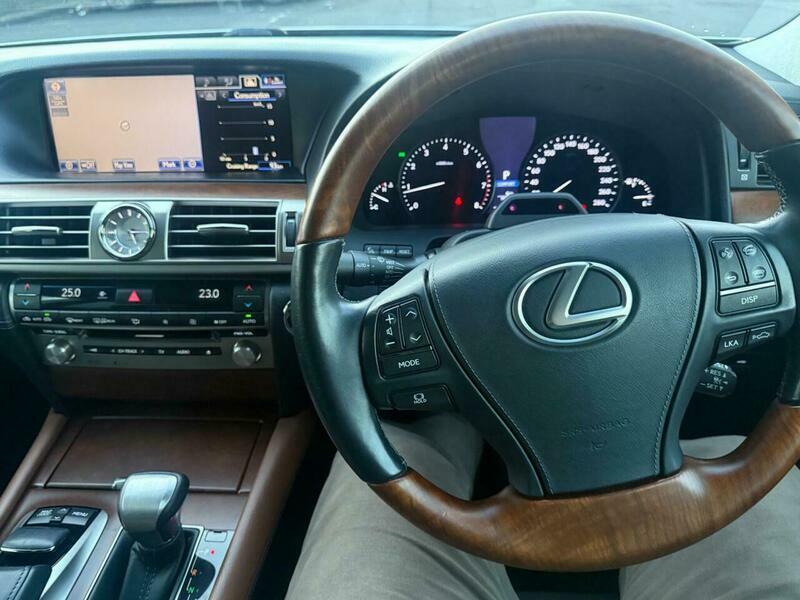 Lexus LS 500H 3.5 359 Takumi Cvt L-aniline Pk Silver #17