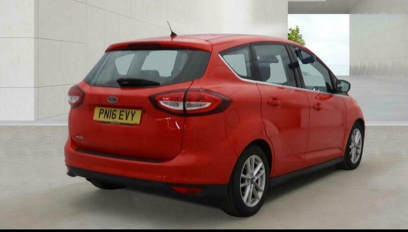 Ford C-Max 1.5 Tdci Zetec Powershift Red #4