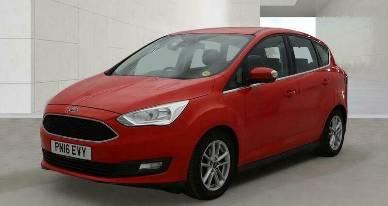 Ford C-Max 1.5 Tdci Zetec Powershift PN16EVY Red #2