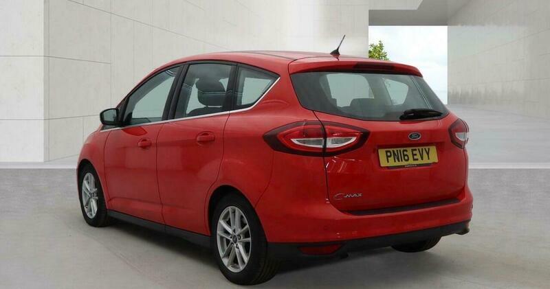 Ford C-Max 1.5 Tdci Zetec Powershift PN16EVY Red #3