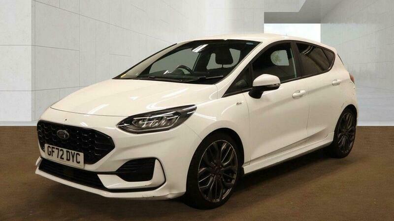 Ford Fiesta 1.0T Ecoboost Mhev St-line White #3
