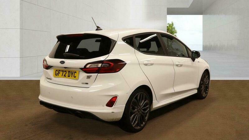 Ford Fiesta 1.0T Ecoboost Mhev St-line White #5