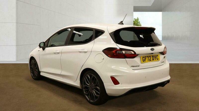 Ford Fiesta 1.0T Ecoboost Mhev St-line White #4