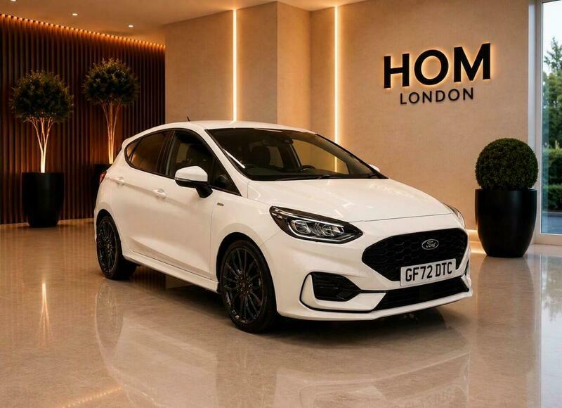 Ford Fiesta 1.0T Ecoboost Mhev St-line White