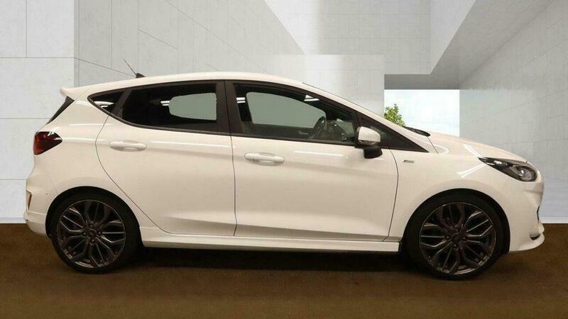 Ford Fiesta 1.0T Ecoboost Mhev St-line White #6