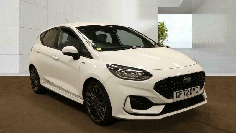 Ford Fiesta 1.0T Ecoboost Mhev St-line White #2