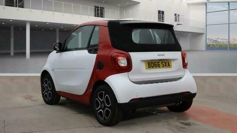 Smart Fortwo Cabrio 1.0 Prime Cabriolet White #4