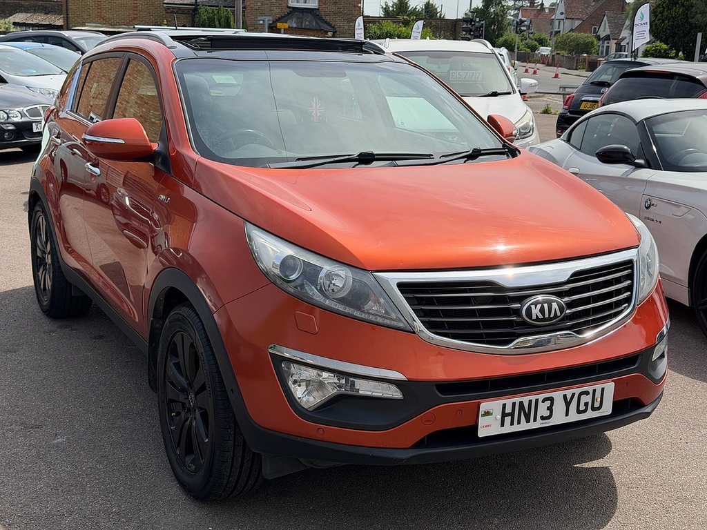 Kia Sportage Crdi Kx-4 Orange