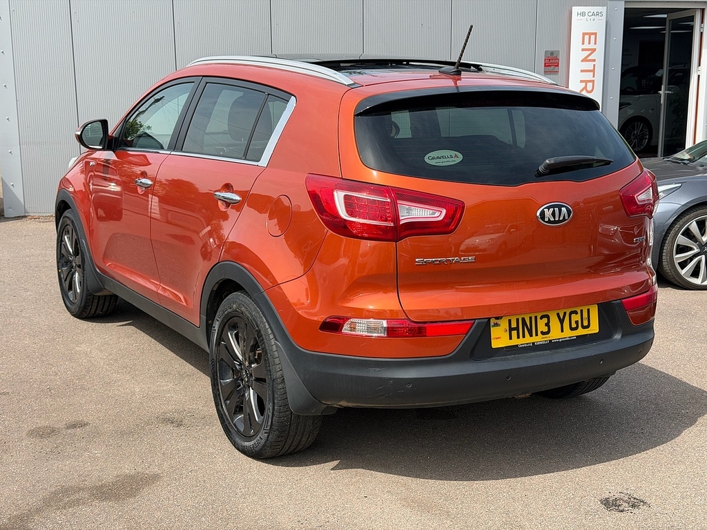 Kia Sportage Crdi Kx-4 HN13YGU Orange #3