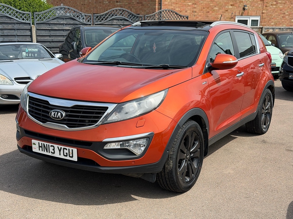 Kia Sportage Crdi Kx-4 HN13YGU Orange #2