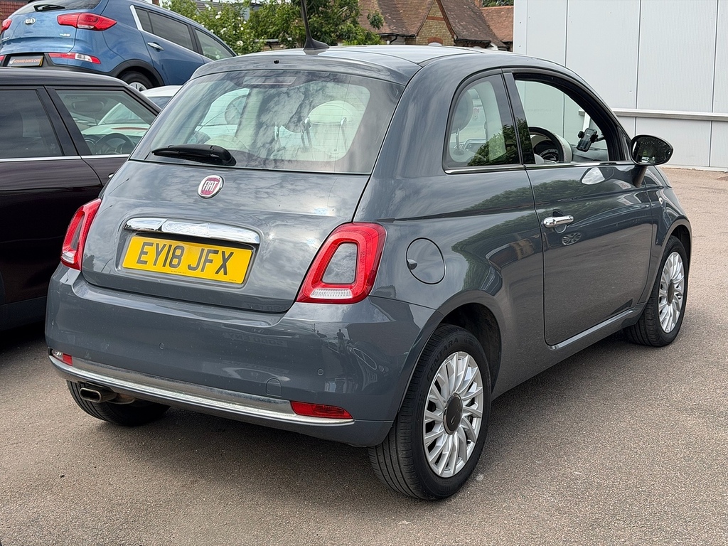 Fiat 500 Lounge EY18JFX Grey #4