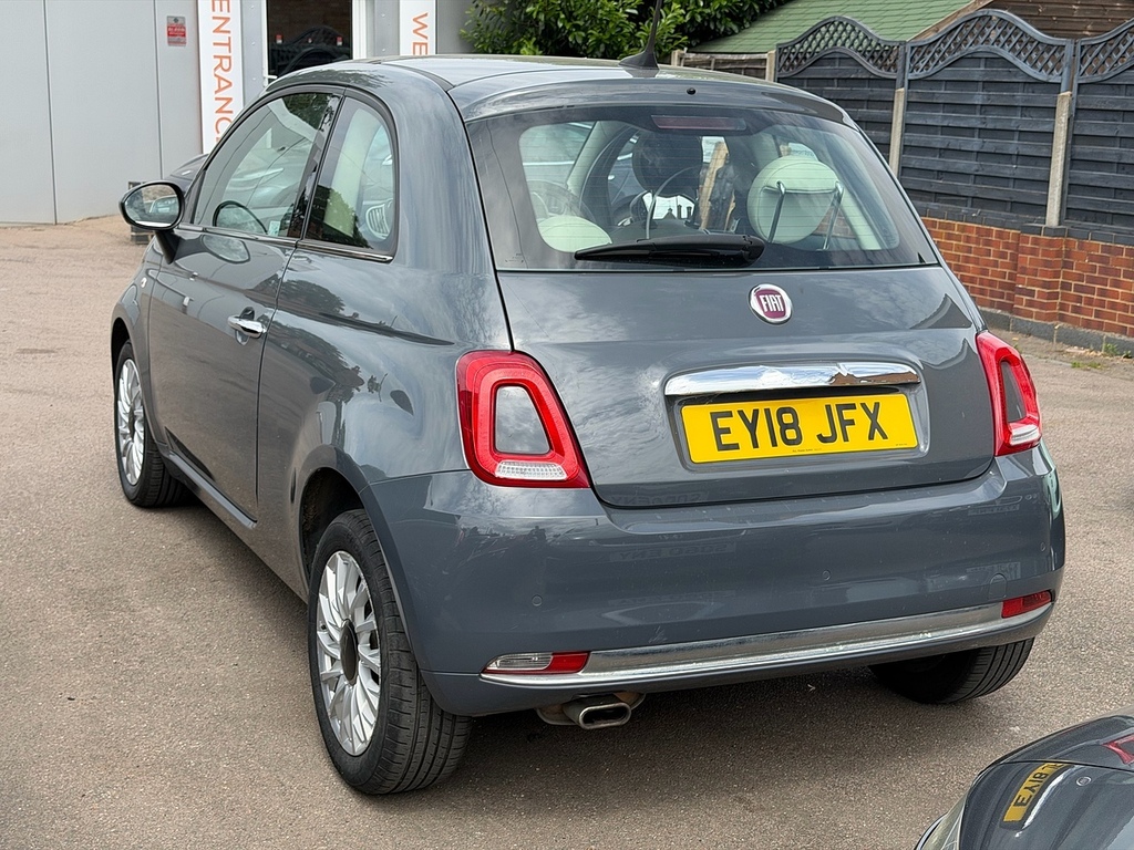 Fiat 500 Lounge EY18JFX Grey #3