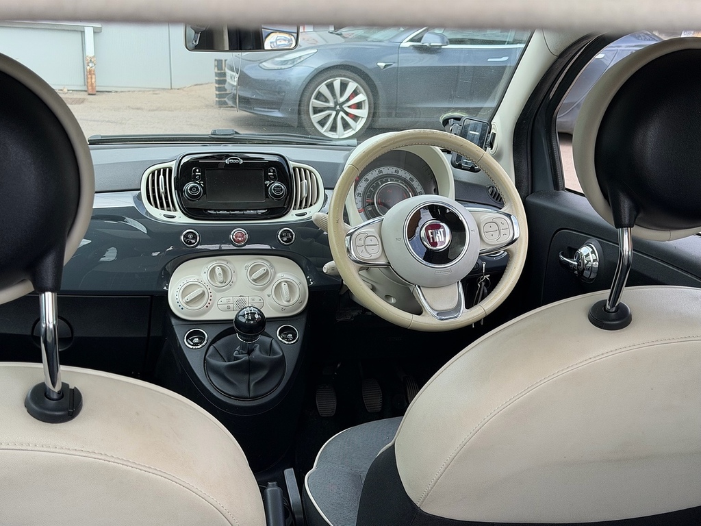 Fiat 500 Lounge EY18JFX Grey #5