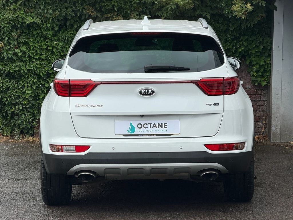Kia Sportage T-gdi Gt-line AV67FME White #5