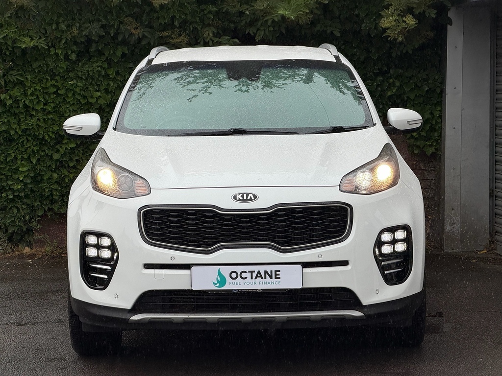 Kia Sportage T-gdi Gt-line AV67FME White #2