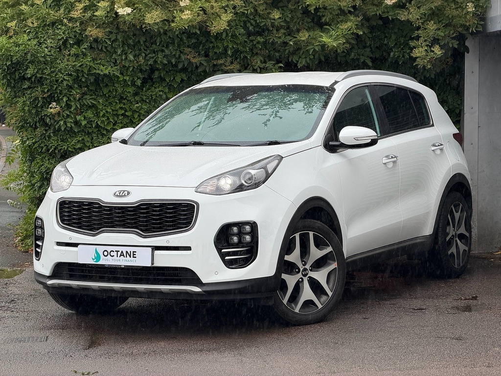Kia Sportage T-gdi Gt-line AV67FME White #3
