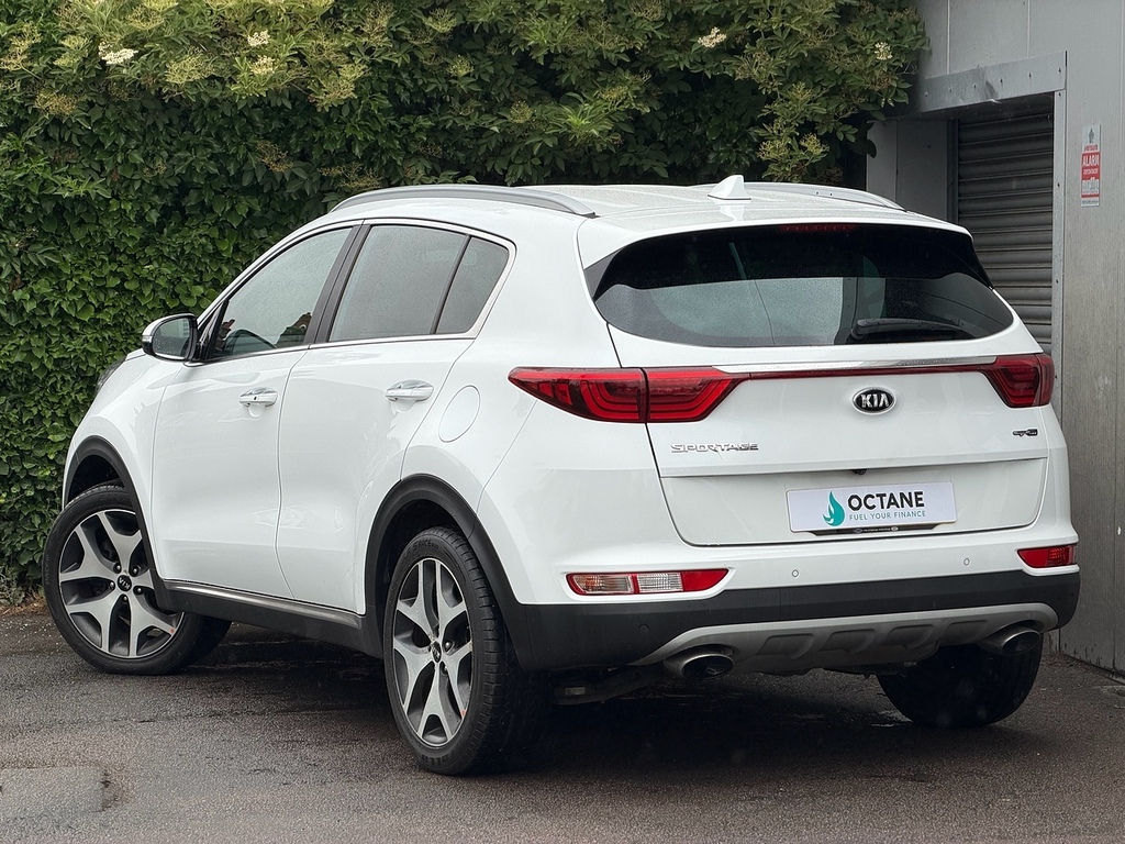 Kia Sportage T-gdi Gt-line AV67FME White #4