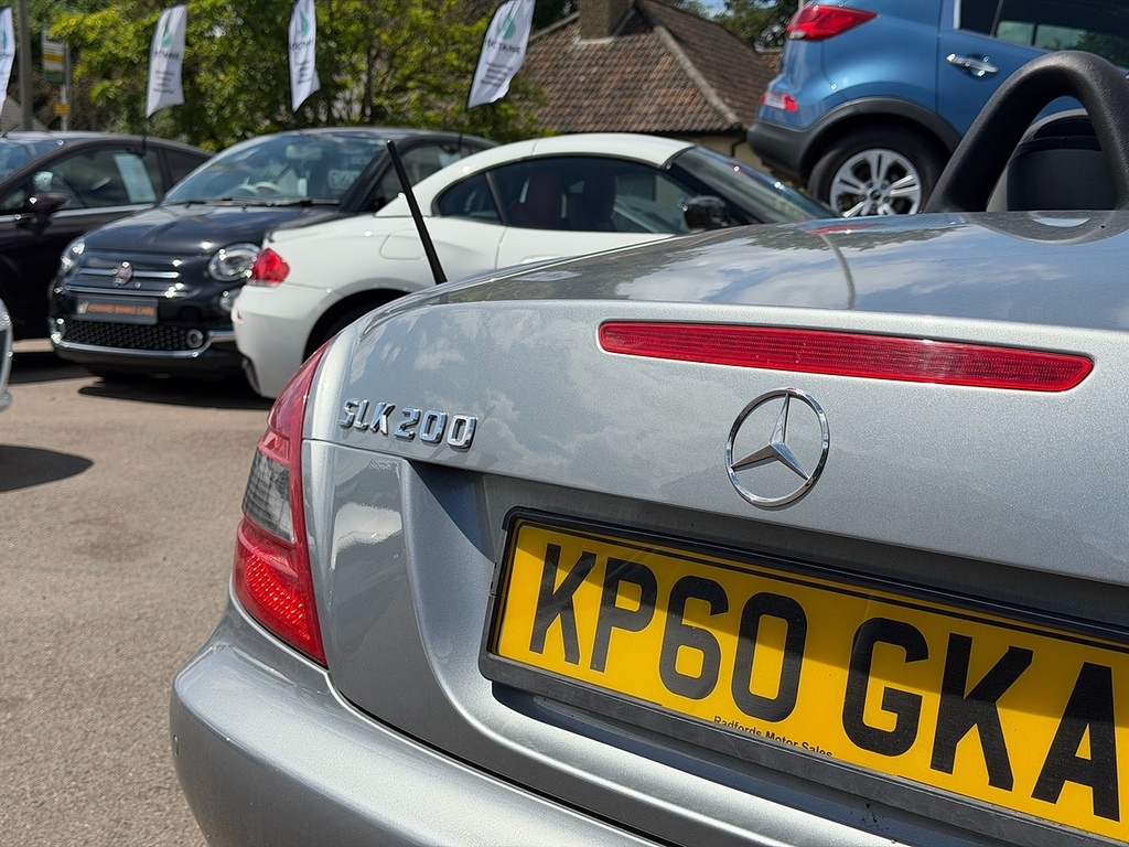 Mercedes-Benz SLK Slk200k Silver #5